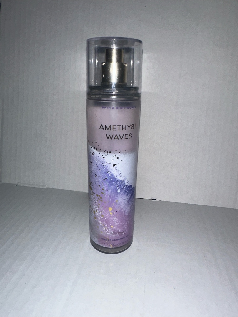 Bath & Body Works Amethyst Waves Fragrance Mist - Purple & Gold Accents